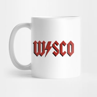 Wisco lettering Mug